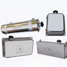 디젤 히터 무시동 화물차 10L 연료통 온풍기 리모컨 동계용 사각 탱크 보조, 10L 원형