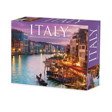 (英文圖書)Italy 2026 5.4 X 6.2 Box Calendar Spiral, Willow Creek Press Calendars, 英文, 線圈