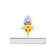 汽車卡通擺件 創意屏幕可愛滑板擺件, 哆啦A夢【導航款】