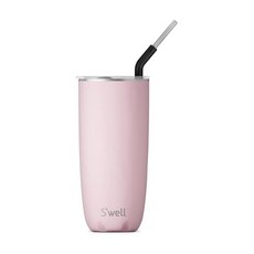스웰 프리미엄 마블 스월 스트로우 텀블러 700ml, Pink Topaz