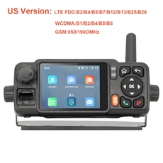 ANYSECU TD-M6Plus 안드로이드 7.1 네트워크 차량용 무전기 터치스크린 GPS POC 라디오 ZELLO Real-PTT 워, 01 China Mainland, 02 US Version