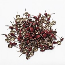 JENUS 천정방음압정단추 엠보싱압정단추, 와인