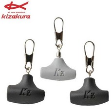 Kizakura Kz SUB 全層ホルダーWR 浮標滑豆, 1個, 淺場 (黑)