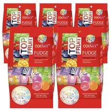 탑젤리 탑푸르트 망고 딸기 포도 믹스 혼합젤리 베트남 다낭 프릇 FUDGE, 280g, 5개
