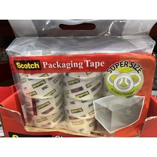 스카치 포장용 테이프 48mm x 50m, 12개, 투명