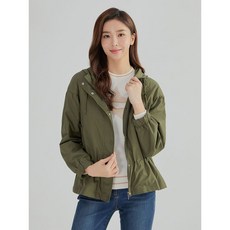 올포유 여성 후드 자수 포인트 사파리 점퍼 ALFRL7421-816