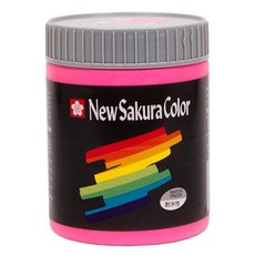 Sakura Craypas 사쿠라크레파스 뉴사쿠라컬러 아크릴 포스터칼라 600ml 핑크 ETPW 20
