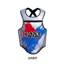 권투장비 스파링 킥복싱 무에타이 펀칭 격투기 가슴보호대 복싱장비 복싱 권투글러브, 실버 블루(6개월 손상)