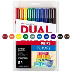 일본 TOMBOW AB-T 10/12 Pcs 서예 브러쉬 펜 Professionl 필기 그림 미술 용품에 대 한 더블 헤드 워터 마, 13 NEW-primary