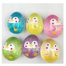 슈가슈가 펭귄이니 심쿵란이니 12개 늘어나는 촉감 주물럭 스트레스해소 장난감 선물, 1개