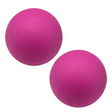 이츠라이프 A타입 베이직 라크로스 마사지볼, 핑크, 2개