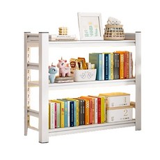 모아룸 앵글 철제 진열장 선반 조립식, 3단, 아이보리