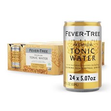 피버 트리 토닉 water - 프리미엄 품질 믹서 - 칵테일 Fever Tree Tonic Water - Premium Quality Mixer - Refreshing Bevera, 7)Tonic, 140ml