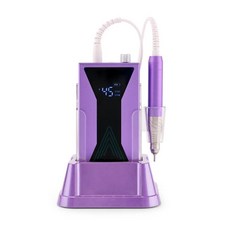 알루미늄 전문가용 브러시리스 모터 방수 핸드피스 무선 네일 드릴, 1개, 4. Purple