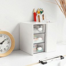 탁상 서랍식 문구류 위 다층 액세서리 책상 분류 정리함, 1개, 상세페이지 참조