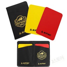 J스토어 스타 수첩형 심판카드 경기기록수첩 주심카드 시합진행용품, 1세트, 상세페이지참조