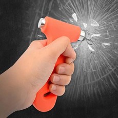 차량 비상 안전망치 유리 파손 탈출 차창 깨기 비상벨 휴대 구조, 단일상품1, 1개