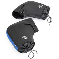 KEMIMOTO 오토바이 핸들 커버 스쿠터 방풍 pcx 125cc xmax 미니 씻을 있는 겨울 대책 워머 프리 사이즈 그, 04 블루(760), 한개옵션1