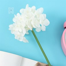 윤스프렌드 수국 조화 화이트 조화꽃장식