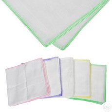 많이많이01 순면 가제수건 10매 신생아거즈손수건