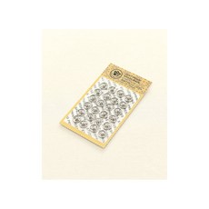 패션스타트 똑딱 스냅단추 7.5mm 24개입 실버, 24개