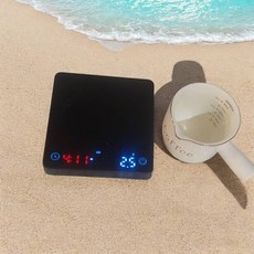 WHITE BIRD 智能咖啡秤 三種模式 0.1克精準 自動計時 Type-C充電 迷你手沖電子秤, MINI意式 手沖秤