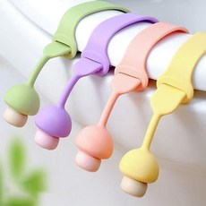 馬桶提蓋器 掀馬桶蓋把手 衛生防髒手 廁所配件, D全新升級:馬桶提蓋器-優選好物,D無調節+薄款不耐 1個裝 普通硅膠 x
