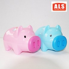 행운과 파스텔 돼지 저금통 중형 2개입