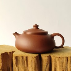 宜興紫砂壺優質原礦無酸洗無添加小紅泥寒江壺容量130ml適合沖泡高山茶, 1個