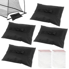 Klmnop 4PCS Sports Net Sandbags Weighted Anchor Bags for Baseball Nets Soccer Goals Golf Nets