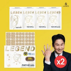 라오메뜨 전설의패치 레전드 멘톨, 1개, 400개입