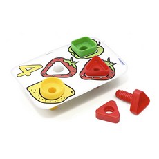 [105674] 아이꿈터 너트와볼트놀이 아동수학놀이교구, 1개