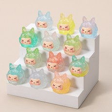 萌粒盲袋 袖珍小物 擺件 交換禮物 驚喜 BSMI：M74979, 1個, 漸變Kiki