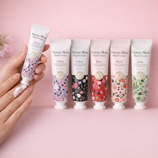 국산 핸드크림 30ml 1개 5가지 향 수분감 산뜻함 광채 진정효과 휴대용 핸드로션 판촉물 사은품 답례품