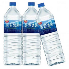 동원샘물 () 생수 암반수 미네랄워터 심층수, 1개, 2L