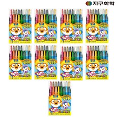 지구화학 뽀로로 미니 색연필, 16색, 9세트