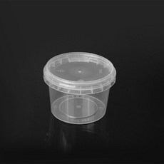鎖釦一次性打包盒 甜品糖水湯杯 防漏密封杯 燒仙草芋圓杯, 1個
