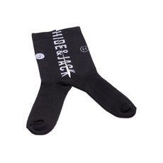 하이드앤잭 로고 디테일 골지 양말