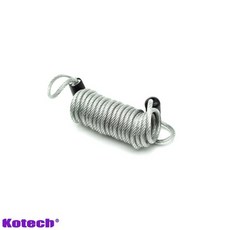 잠금장치 코텍스 와이어 1m 잠금 와이어케이블 와이어줄 와이어락 도난방지, 없음