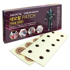 가우스3000 의료용 자석파스+리필패치세트 빠른완화 동전형 통증패치, 1개, 10매