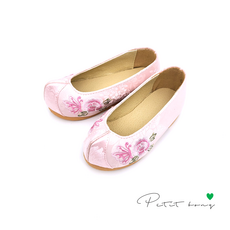 여아 나비로사 단색코 꽃신(130 135mm) / 한복소품