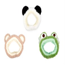 키키스토어 세안 헤어밴드 세안용머리띠, 청개구리