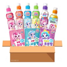 캐치티니핑 페트 음료수 200ml 5종 + 퐁당 음료수 100ml 3종 + 멀티비타민 페트 음료수 오로라핑 200ml 세트, 1개, 1.5L