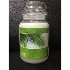 YANKEE CANDLE 香氛蠟燭, 1個, 編號18 TROPICAL ISLAND, 623g, MIDSUMMER'S NIGHT