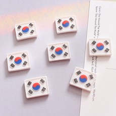태극기 7pcs세트 냉장고 현관문 인테리어 자석 귀여운 마그넷, 태극기 7pcs 세트 자석