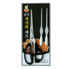 삼덕퀸스타 게가위 포크 세트, 4세트