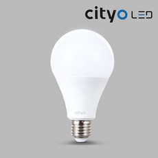 씨티오 LED 전구 15W, 전구색, 2개