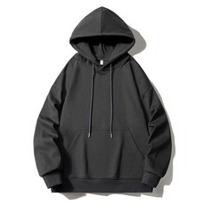 ZPEIZ 남성 후드티 루즈핏 무지 캥거루포켓 봄가을 캐주얼 데일리