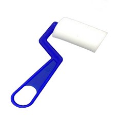 美術繪畫工具海綿滾筒刷 藍色手柄, 1個