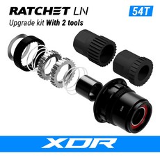 라쳇 LN 업그레이드 키트 리어 프리허브 XDR 로드 36T 허브 바이크 54T 12V 드라이브 11 변환 바디 18T 교체 370, LN XDR 54T 2T